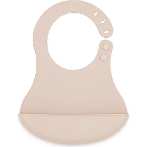 Babyjem Mini  Silikon Önlük Ekru 718