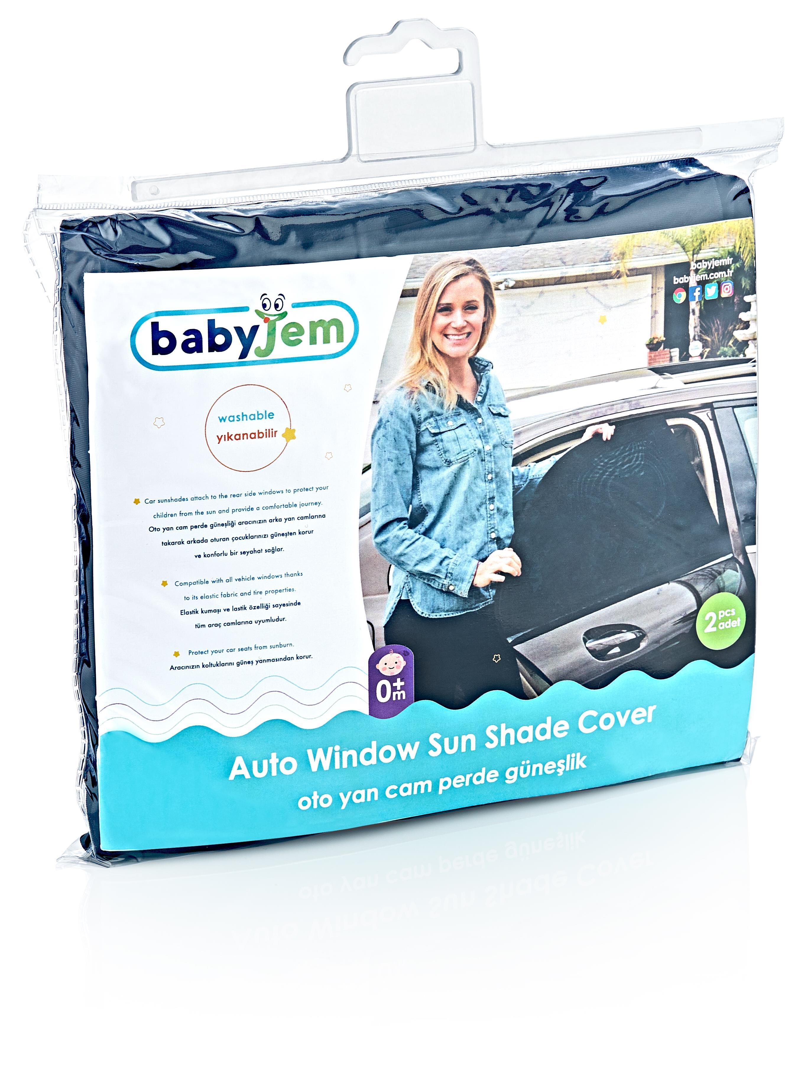 Babyjem Oto Cam Perdesi Küçük (52X84)  532