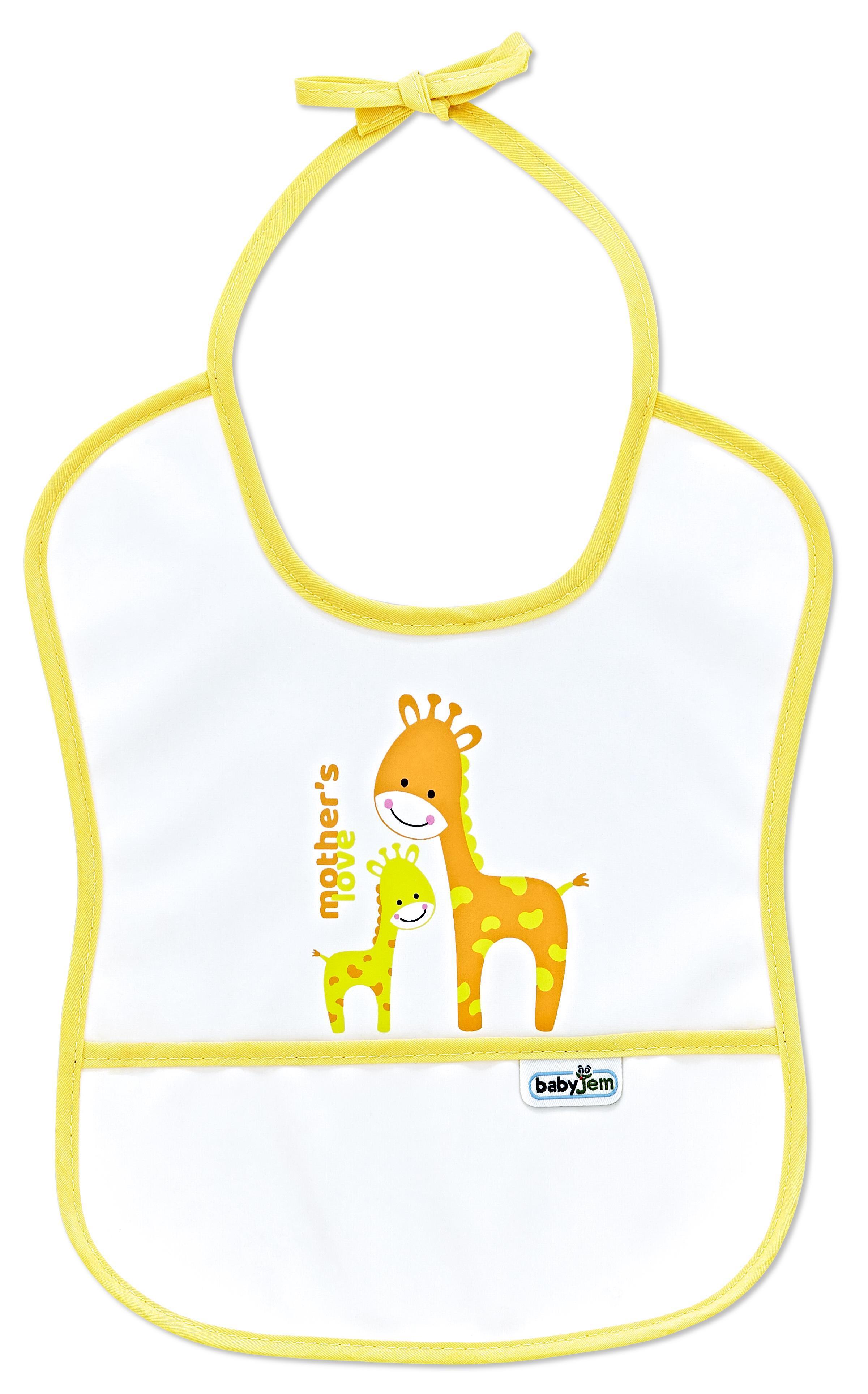 Babyjem Poli Muşamba Önlük Küçük Sarı 030