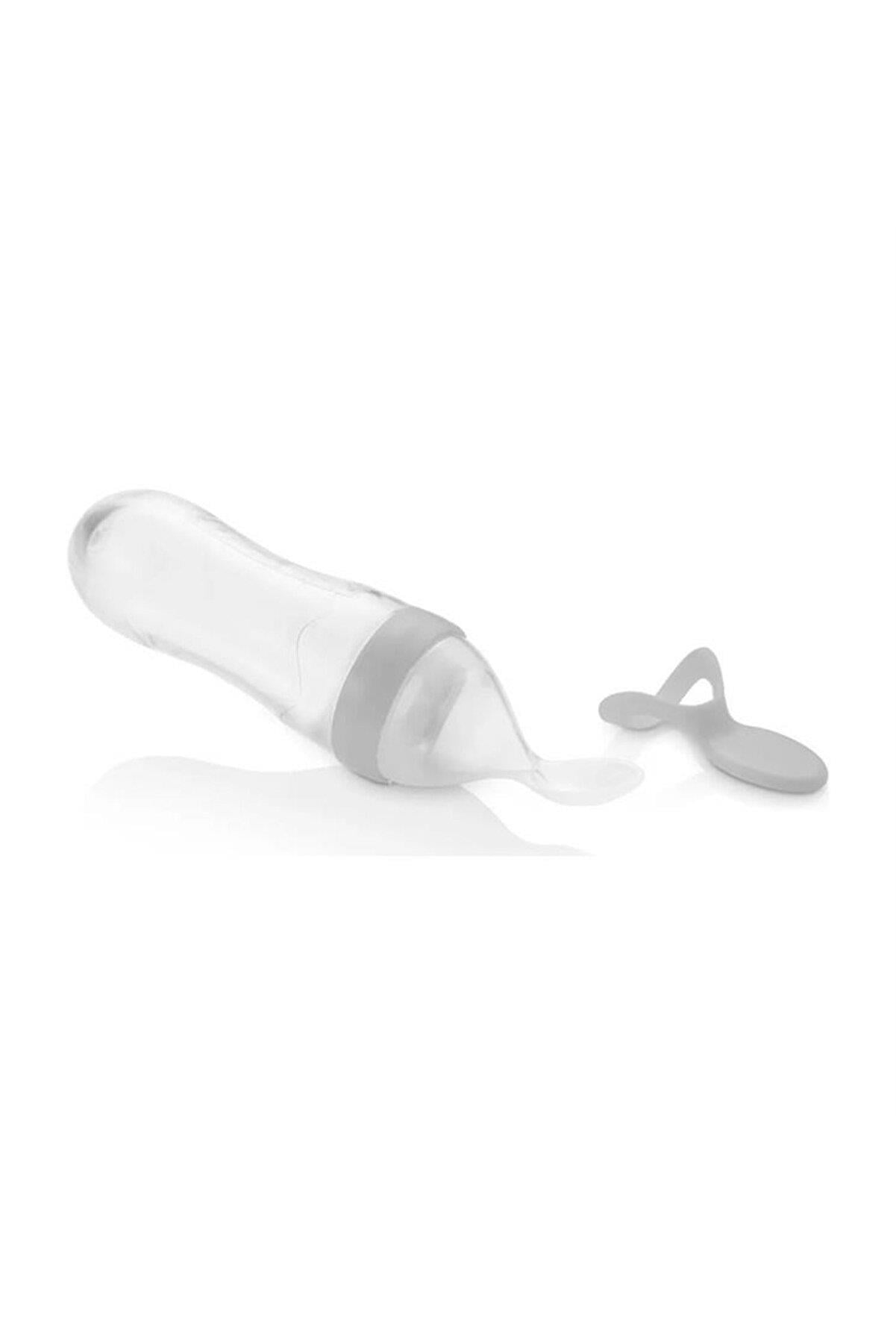Babyjem Sıkmalı Kaşık Gri 806