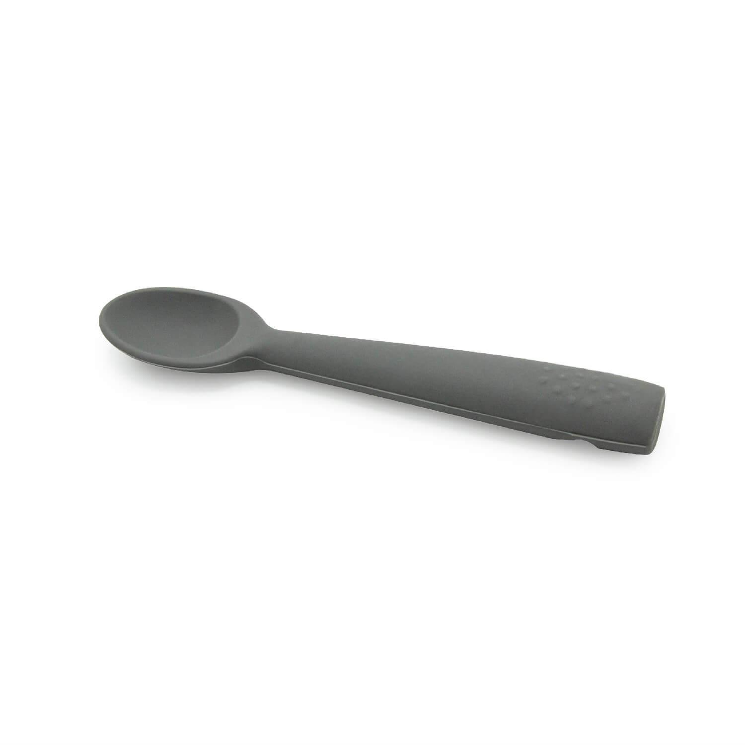 Babyjem Silikon Kaşık Gri 759