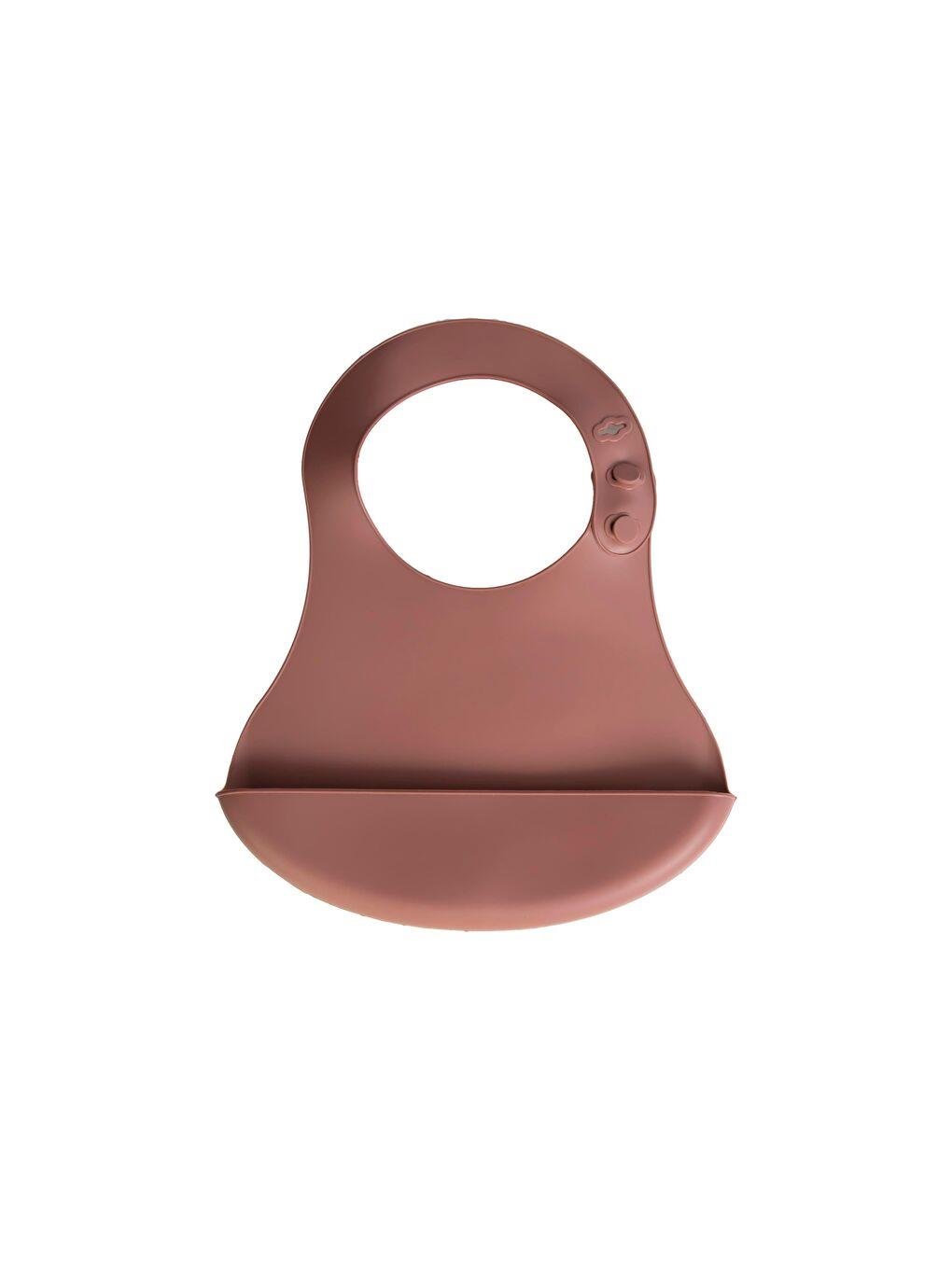 Babyjem Silikon Önlük Mocha