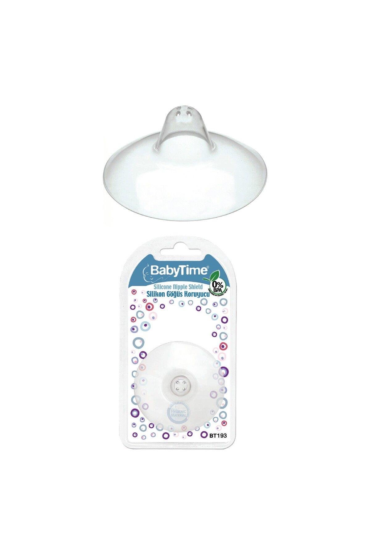 BabyTime Silikon Göğüs Koruyucu  BT193