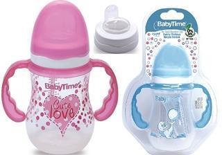 BabyTime Damla Akıtmaz Kulplu Bardak  250 ml BT105