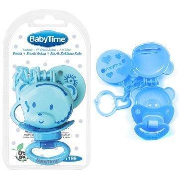 BabyTime Emzik Saklama Kabı + Askı + Emzik BT199