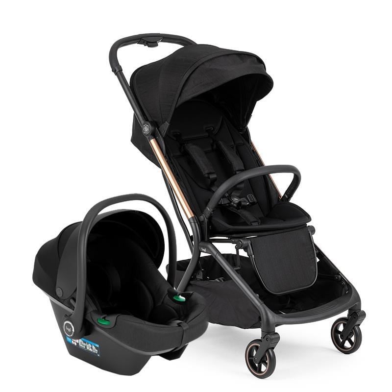 Bagi Atom Kabin Boy Travel Sistem Bebek Arabası Black Gold