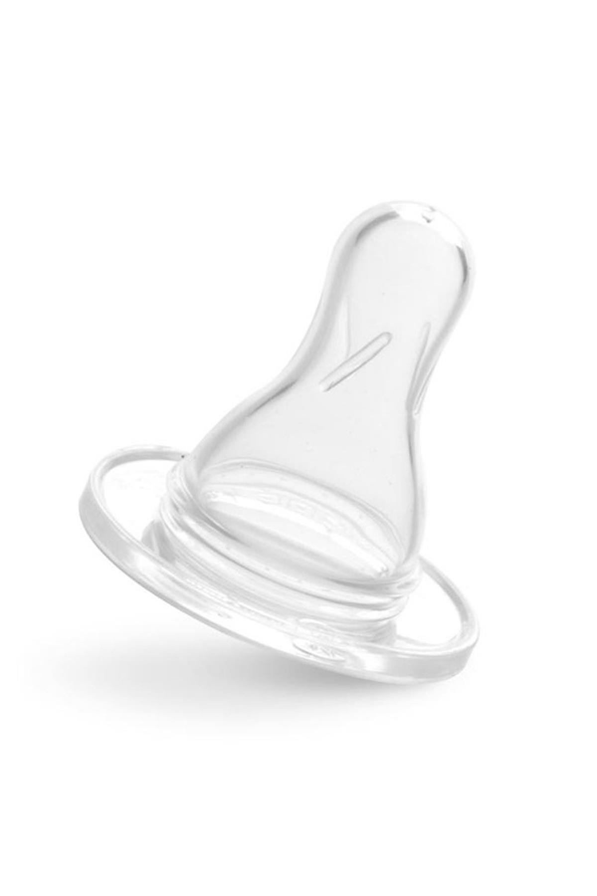 Bebedor Standart Biberonlar İçin Silikon Uçlu Biberon Emziği 3+