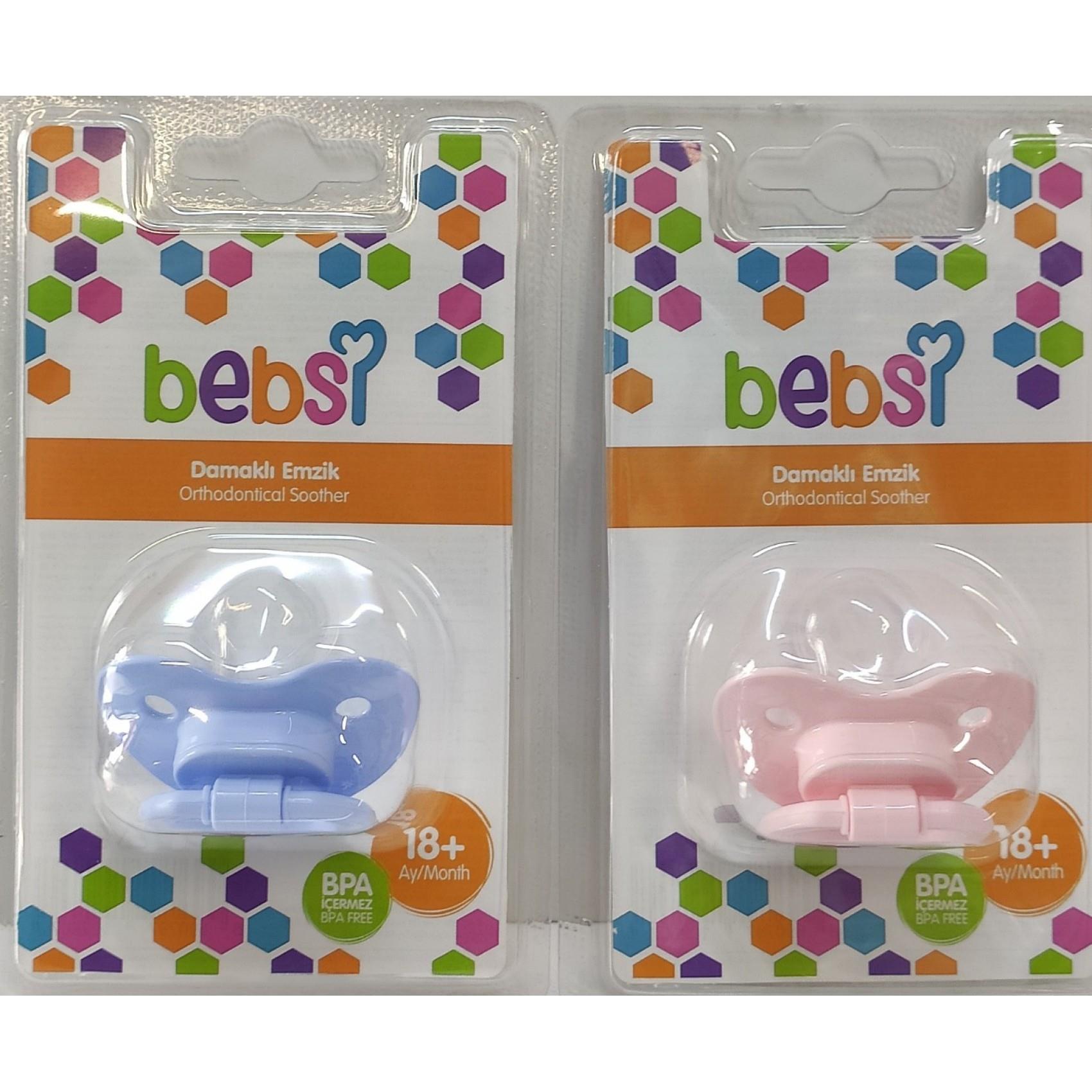Bebsi Damaklı Emzik 18+ Karma Renk