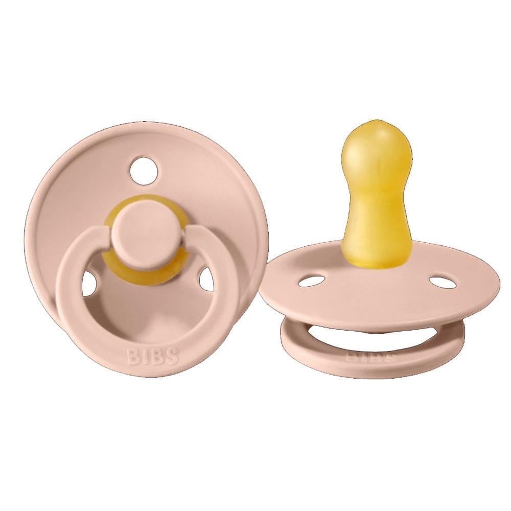 Bibs Colour Kauçuk Emzik Blush 6-18 Ay