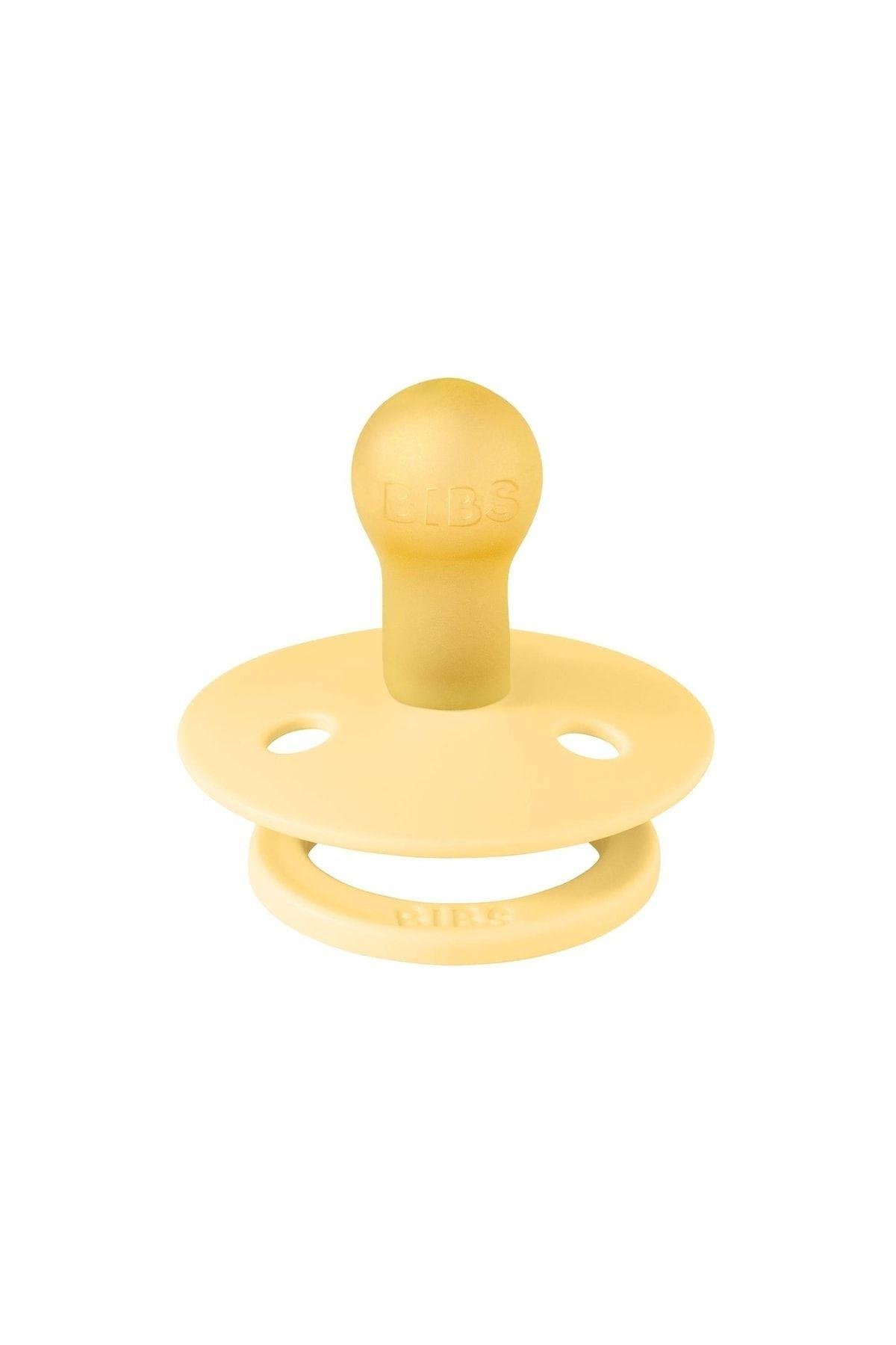 Bibs Colour Kauçuk Emzik - Pale Butter 6+