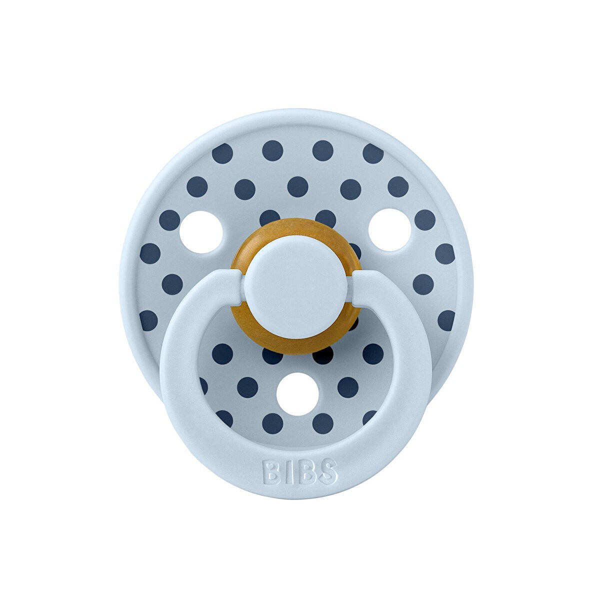 Bibs Studio Polka Small Emzik-Baby B.Steel B.0-6ay