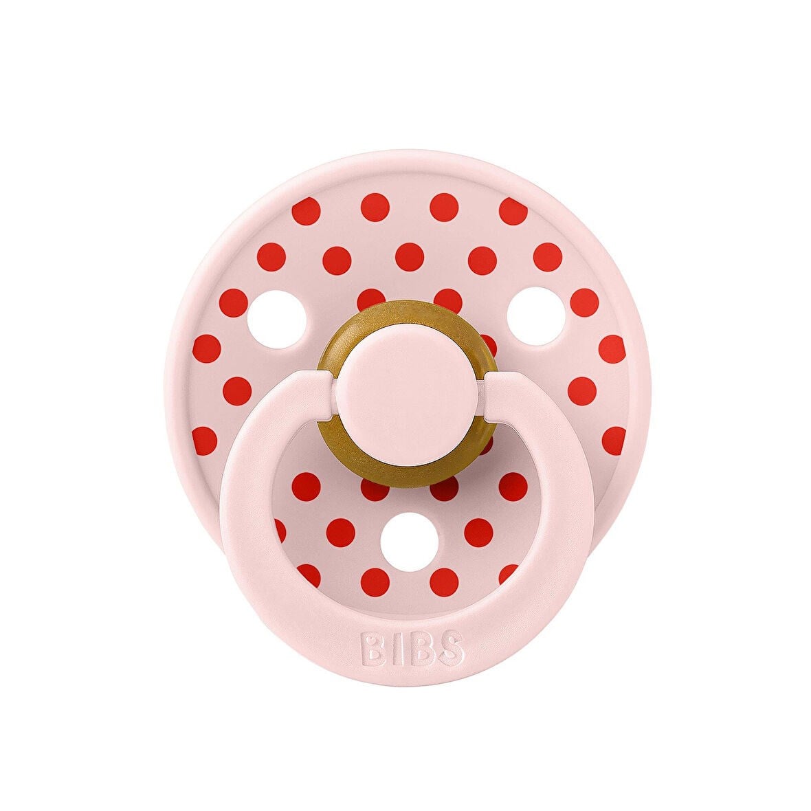Bibs Studio Polka Small Emzik-Blossomcandy A.0-6ay