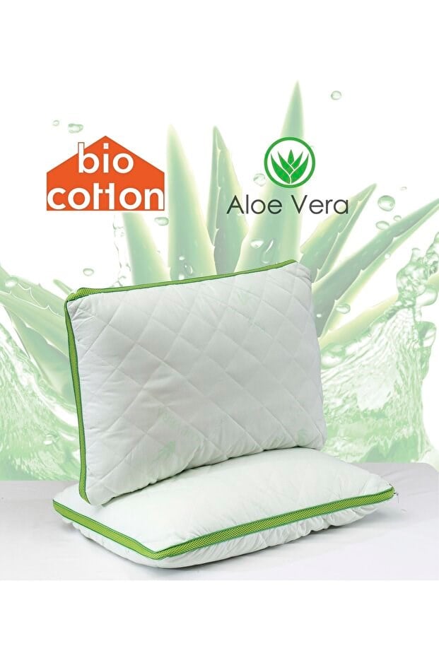 Bio Cotton Aloea Vera Yastık