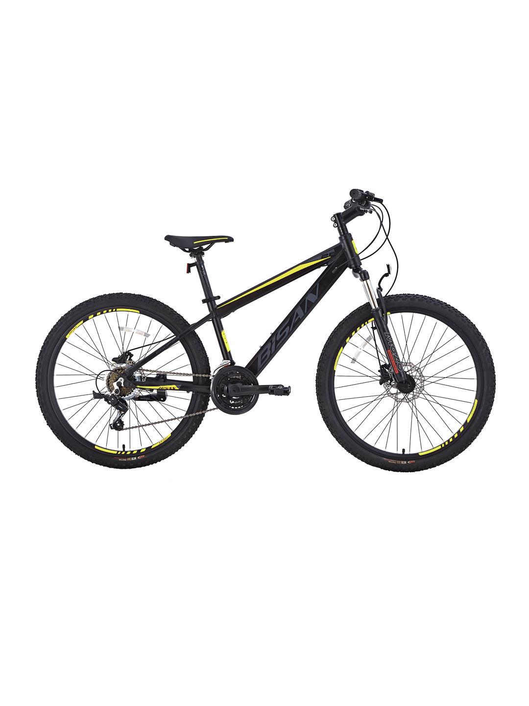 Bisan Cooper 26'' Hd-25 Ürün Rengi: Açık Gri   Kadro: 35 Cm   Vites: 3x7 Vites   Tekerlek: 26''   Etiket Rengi: Siyah/sarı