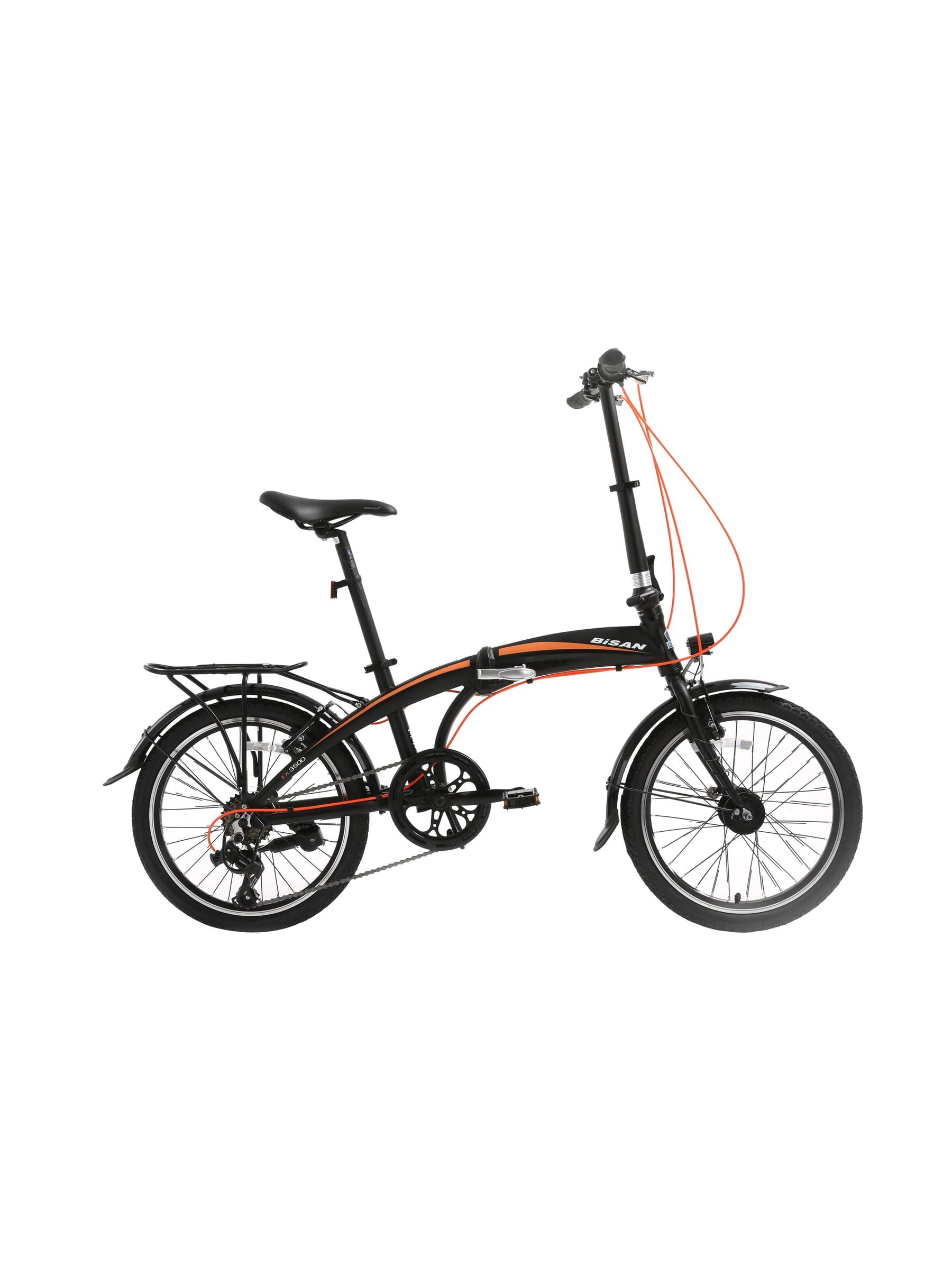 Bisan FX 3500-TRN-23 Ürün Rengi: MAT SİYAH Kadro: 32 CM Vites: 1x7 VİTES Tekerlek: 20