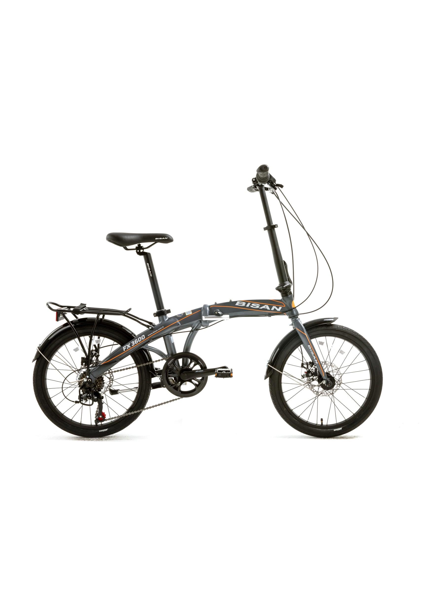 Bisan Fx 3600-6s Ürün Rengi: Gri   Kadro: 31 Cm   Vites: 1x6 Vites   Tekerlek: 20''   Etiket Rengi: Turuncu