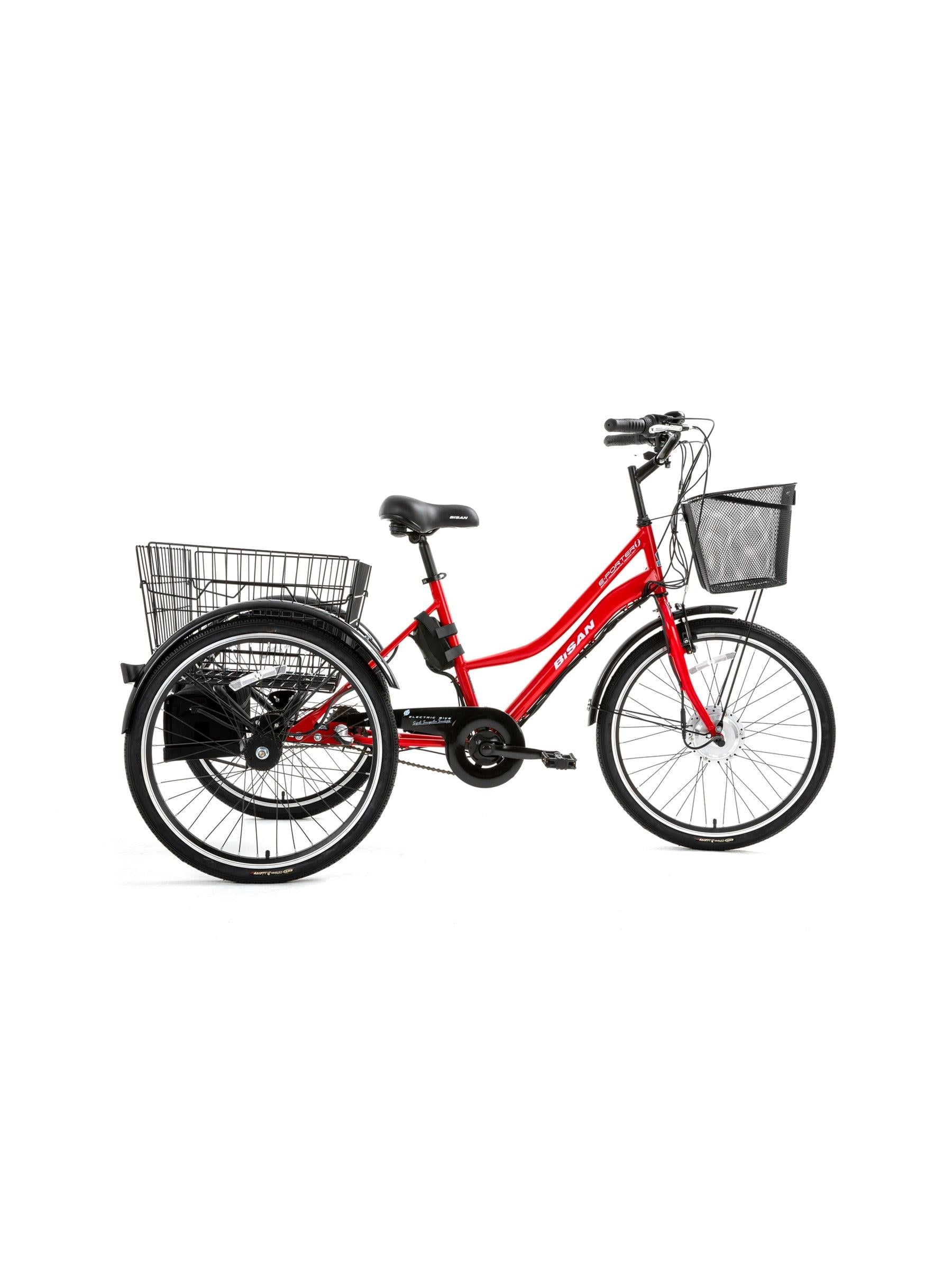 Bisan Porter-24 Kadro: 44 Cm Vites: 3 Vites Tekerlek: 24'' Ürün Rengi: Bayrak Kırmızısı Etiket Rengi: Beyaz