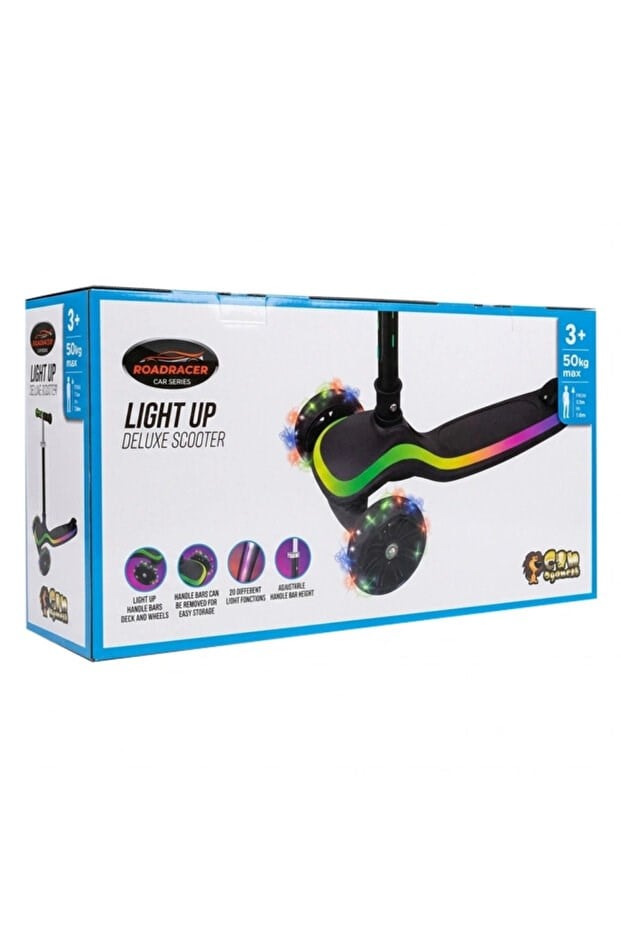 Can Youncak Kutulu Led Işıklı Scooter