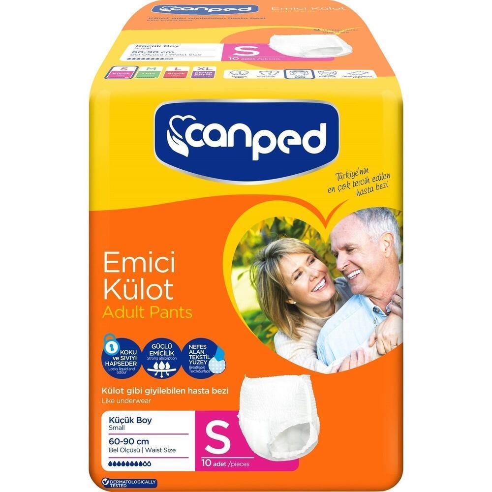 Canped Emici Külot Küçük 10'lu