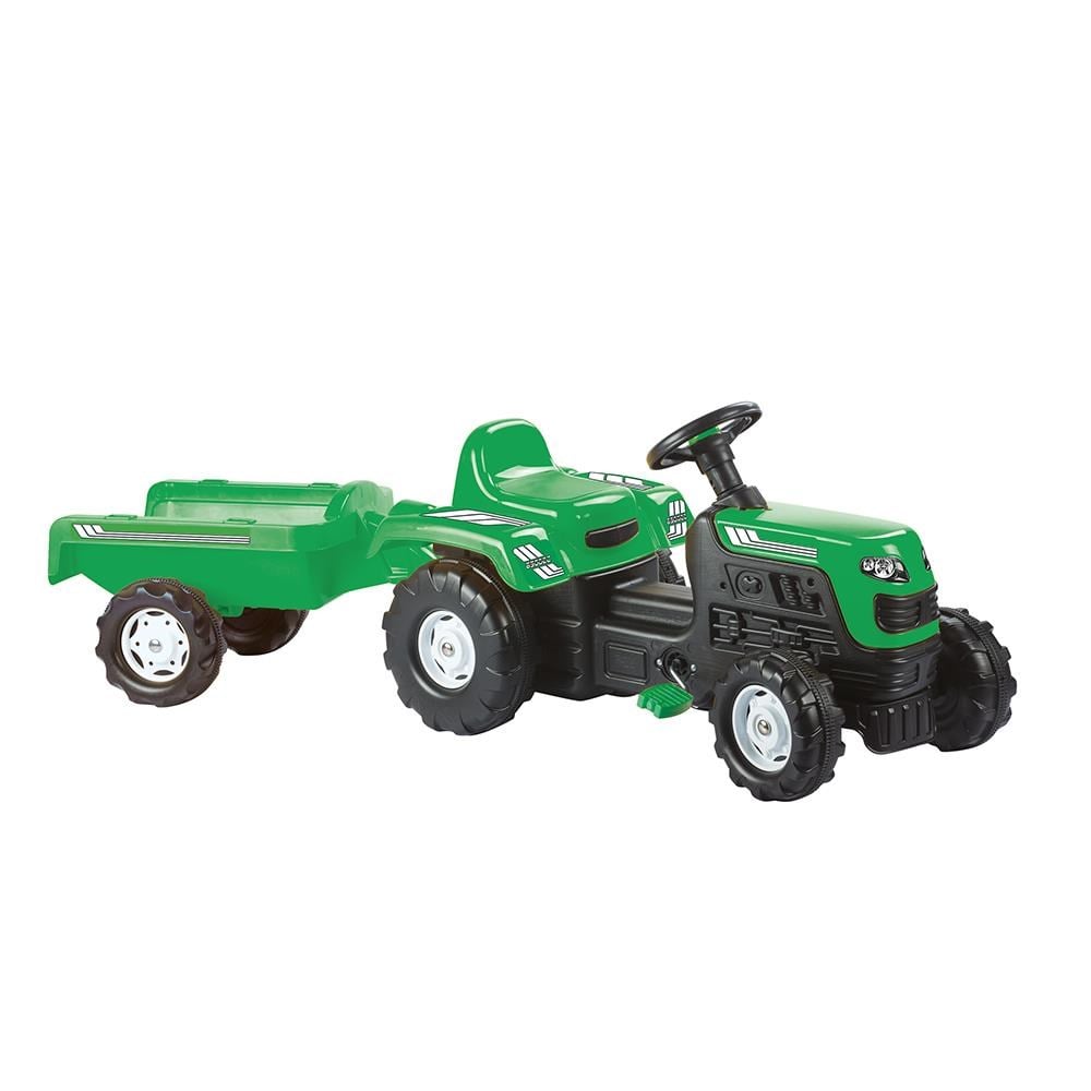 Dolu Oyuncak -Romorklu Traktor Yesıl 8246