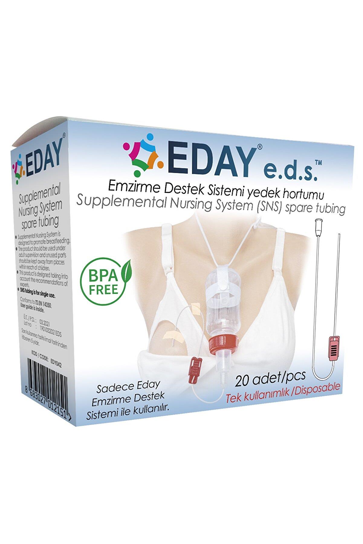 Eday Eds Emzirme Destek Sistemi Yedek Hortum (20 ADET)