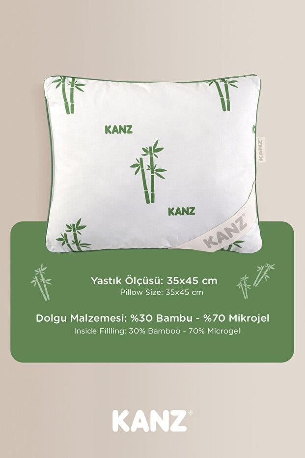 Kanz Bebek Bambu Dolgulu Yastık 35X45 Knz-030