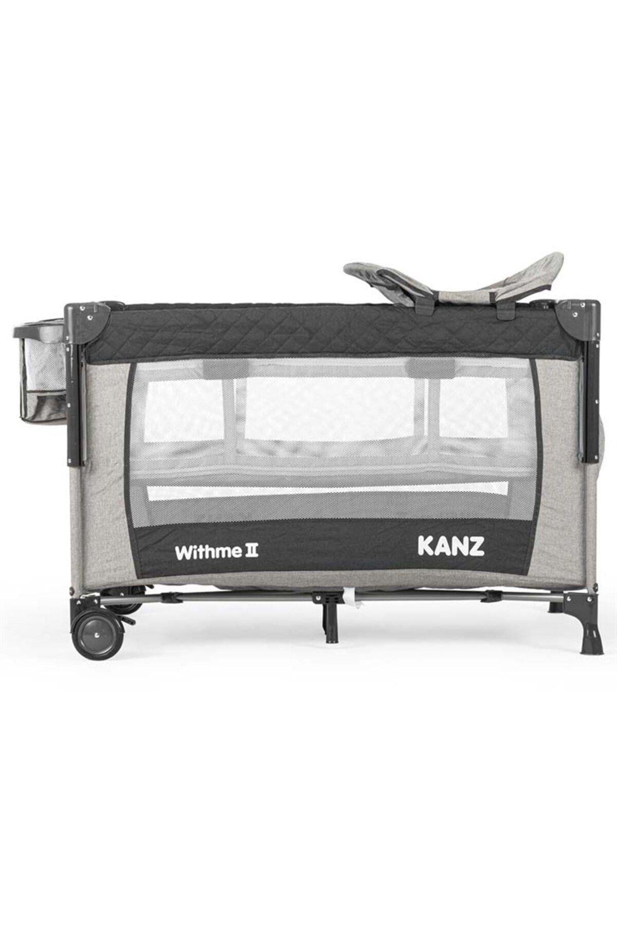 Kanz Withme Iı Ara Katlı Anne Yanı Park Yatak 70x110 Siyah