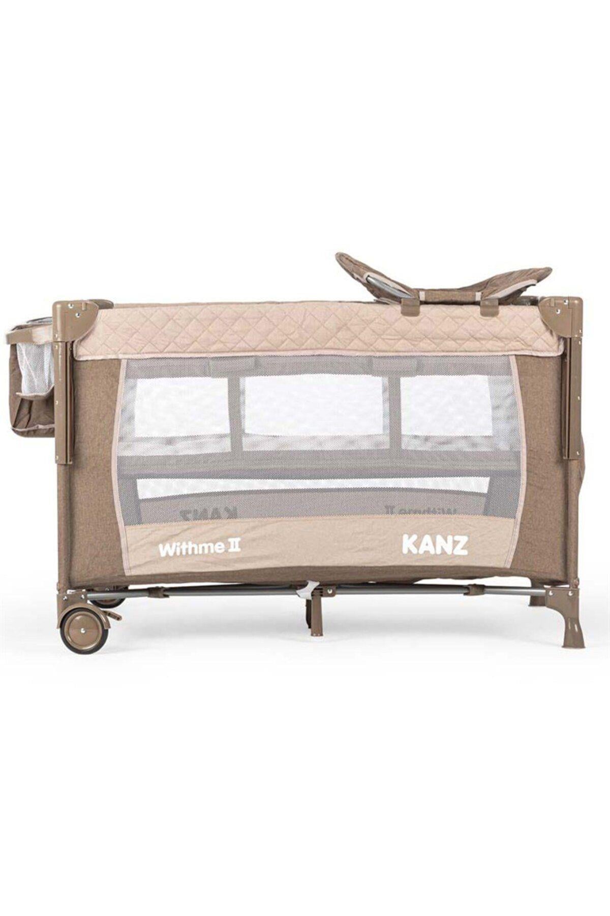 Kanz Withme Iı Ara Katlı Anne Yanı Park Yatak 70x110 Kahve