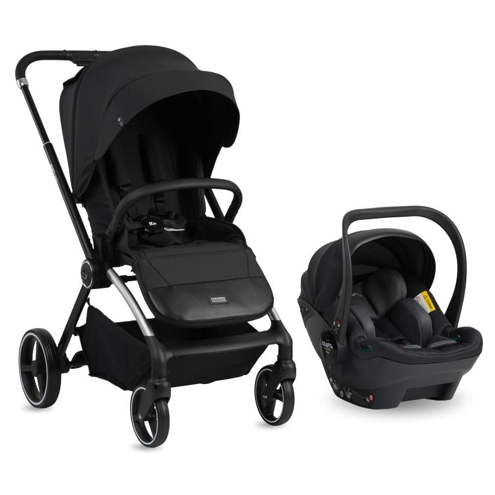 Kraft Parle Travel Sistem Bebek Arabası Black