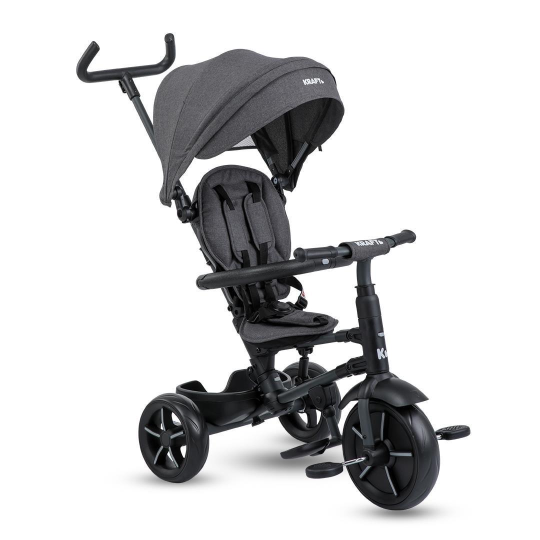 Kraft Rito Star 3 İn 1 Katlanir Bisiklet-Dark Grey