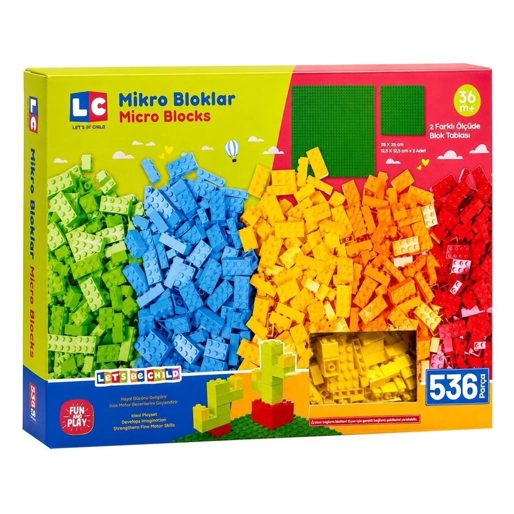 Let's Be Child Lc Mikro Bloklar 536 Parça
