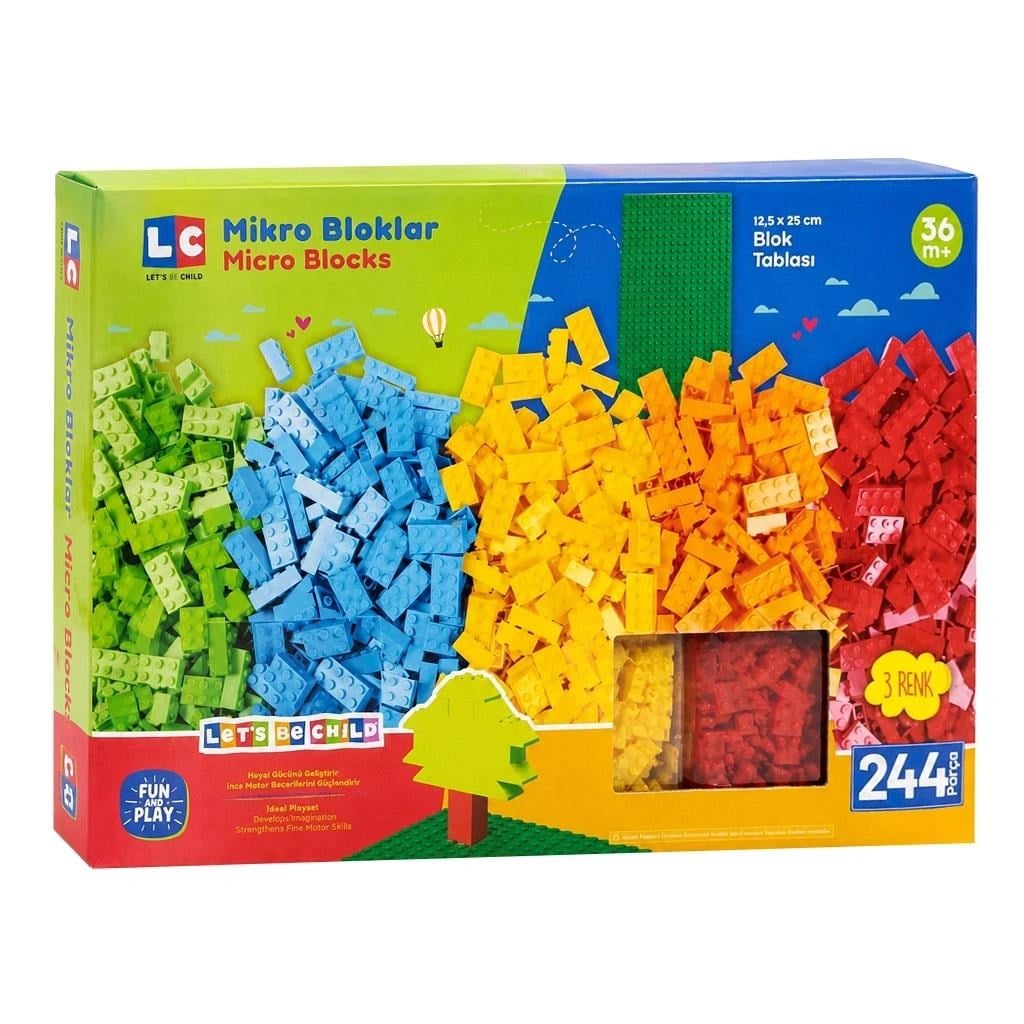 Let's Be Child Mikro Bloklar 244 Parça