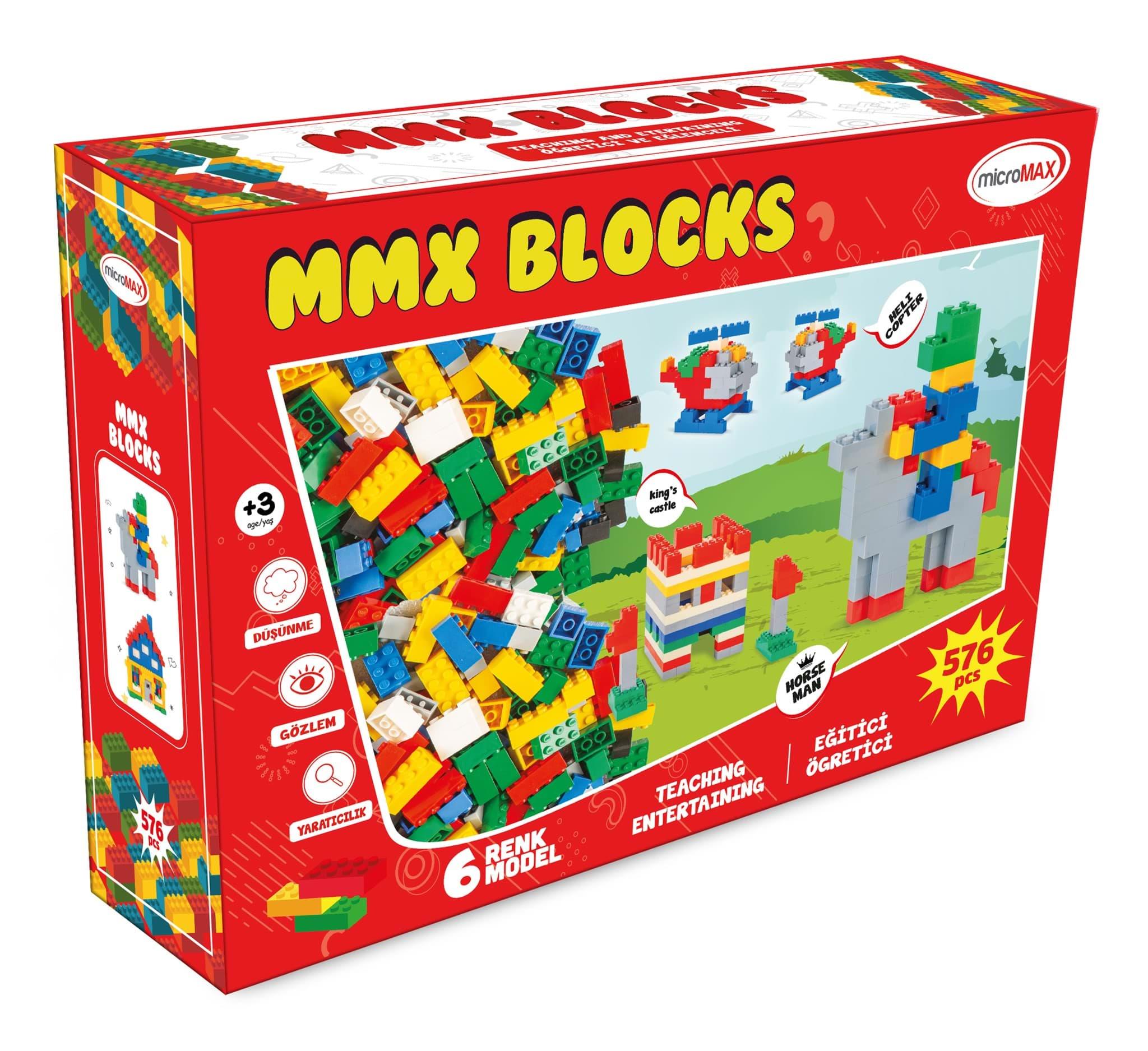 Micromax Toys Mmx Blok 576 Parça Kutulu 8683312020175