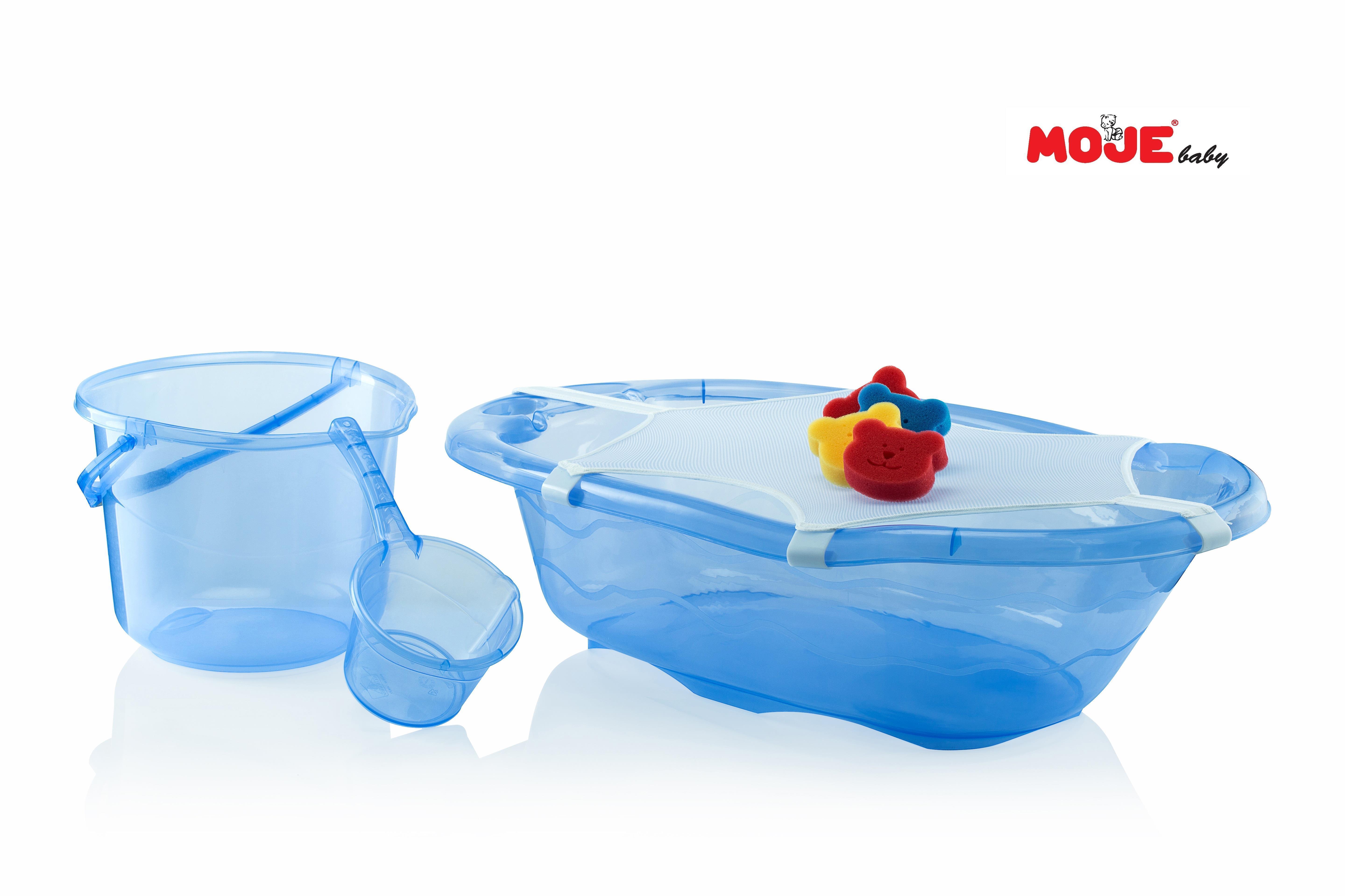 Moje 5'li Banyo Küveti Set  Mavi