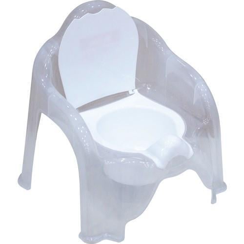 Moje Büyük Lazımlık Şeffaf - Beyaz