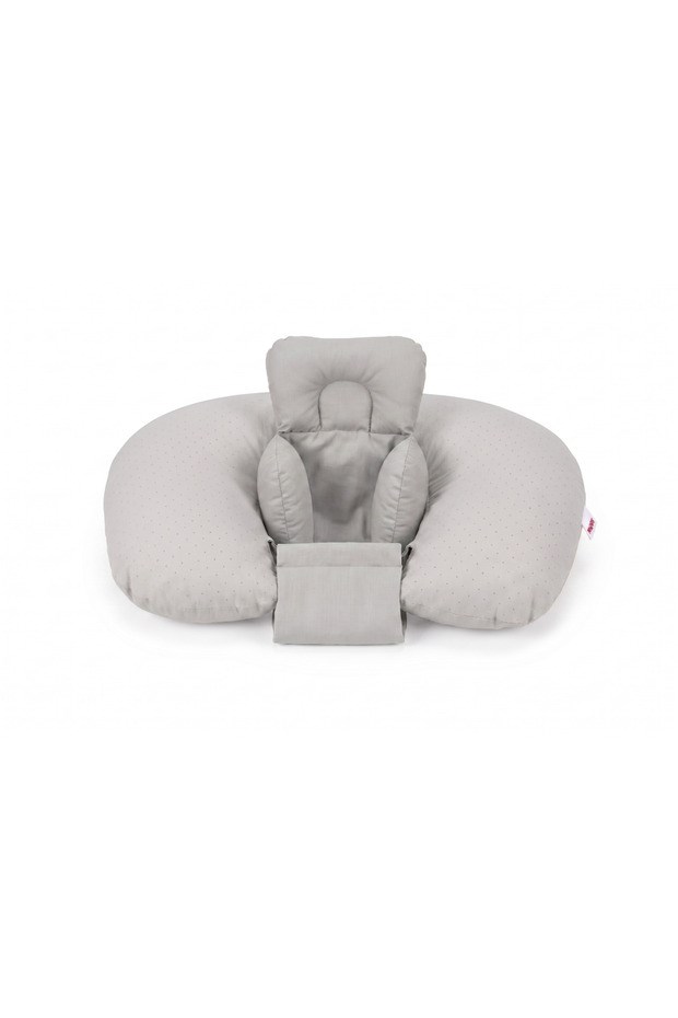 Moje Çok Foksiyonlu Bebek Minderi Polka Gri