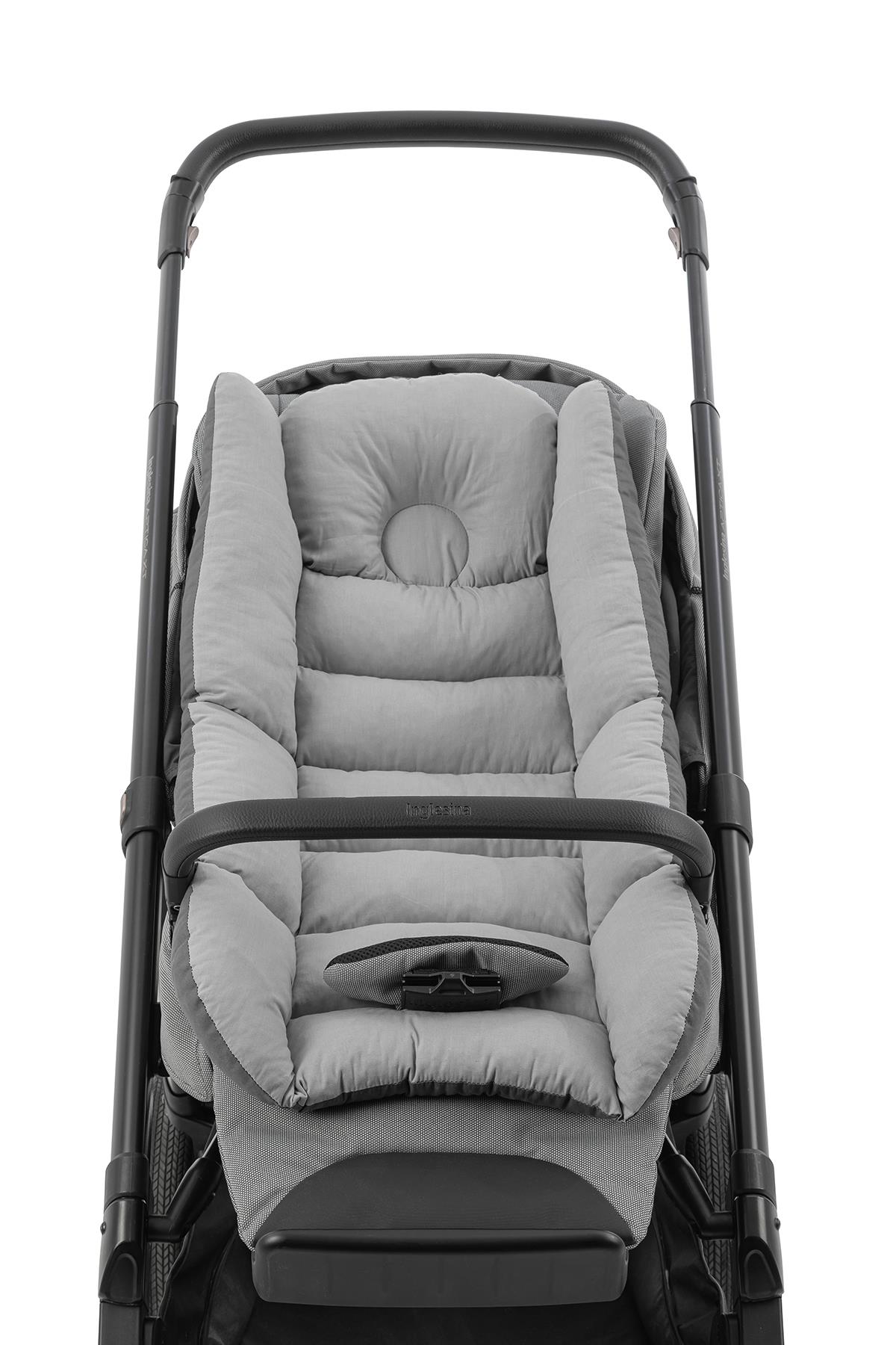 Moje Lüx Pofidik Bebek Arabası Ve Taşıma Koltuğu Minderi Gri