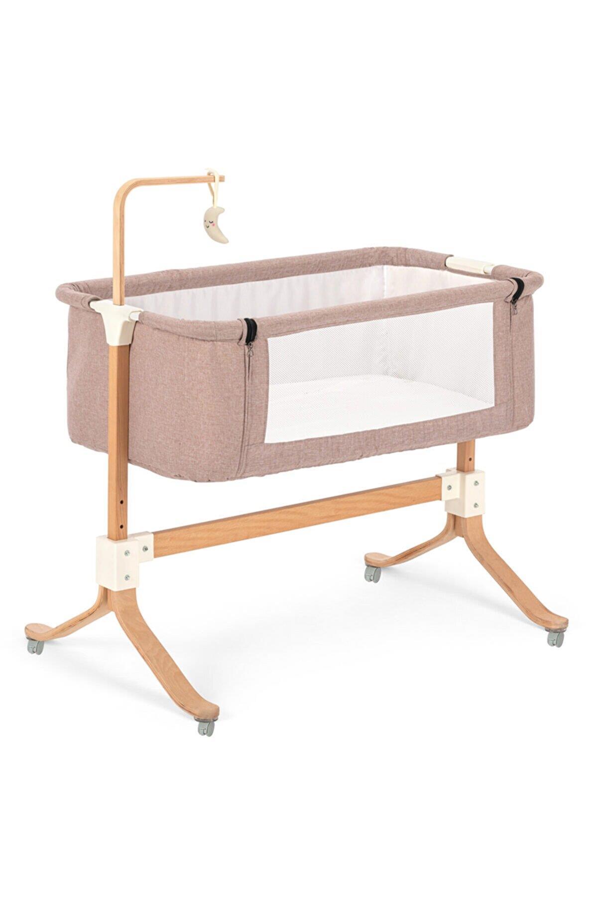 Moje Mom Love Anne Yanı Beşik - Krem 8682084706959