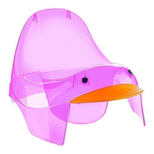 Moje Ördekli Lazımlık Şeffaf Pembe