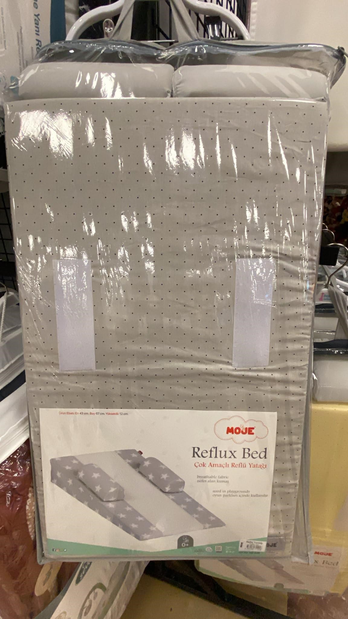 Moje Polka Reflü Yatağı Gri