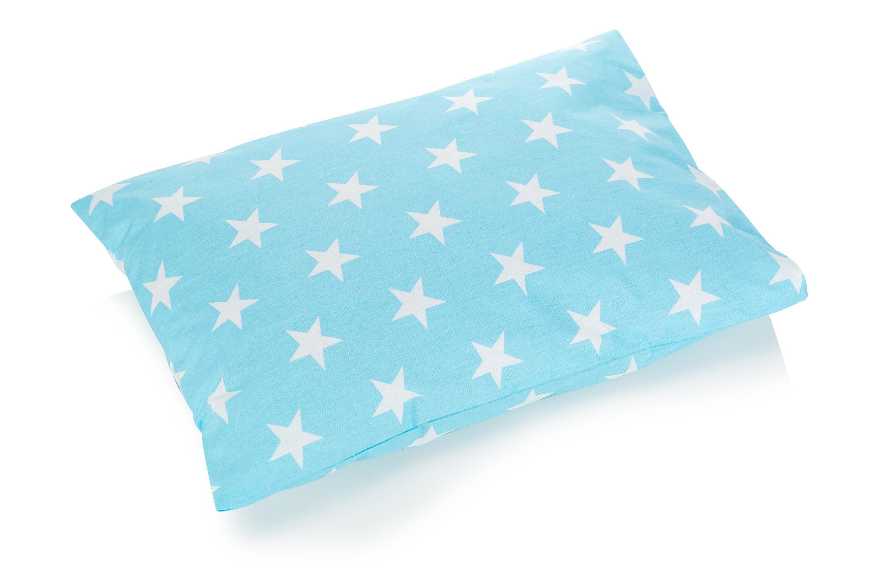 Moje Yastık Kılıfı Yıldız Desen Mavi