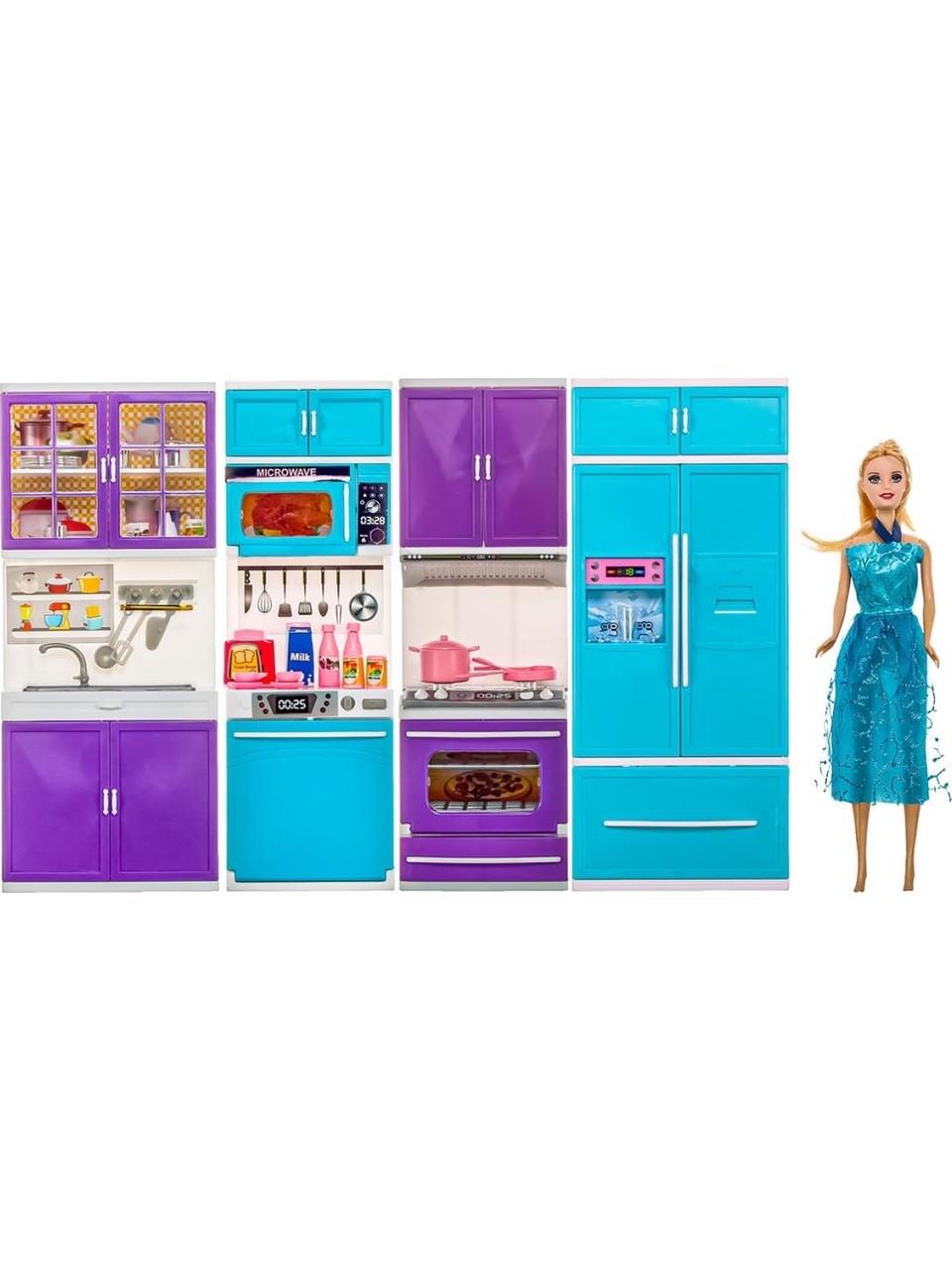 Oydaş Oyuncak Karlar Ülkesi 4lü Dolap Seti Bebekli