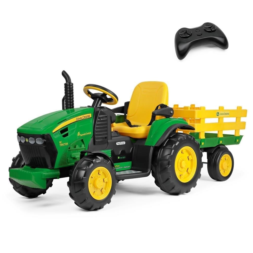 Peg Perego John Deere RC 12 Volt Akülü Traktör