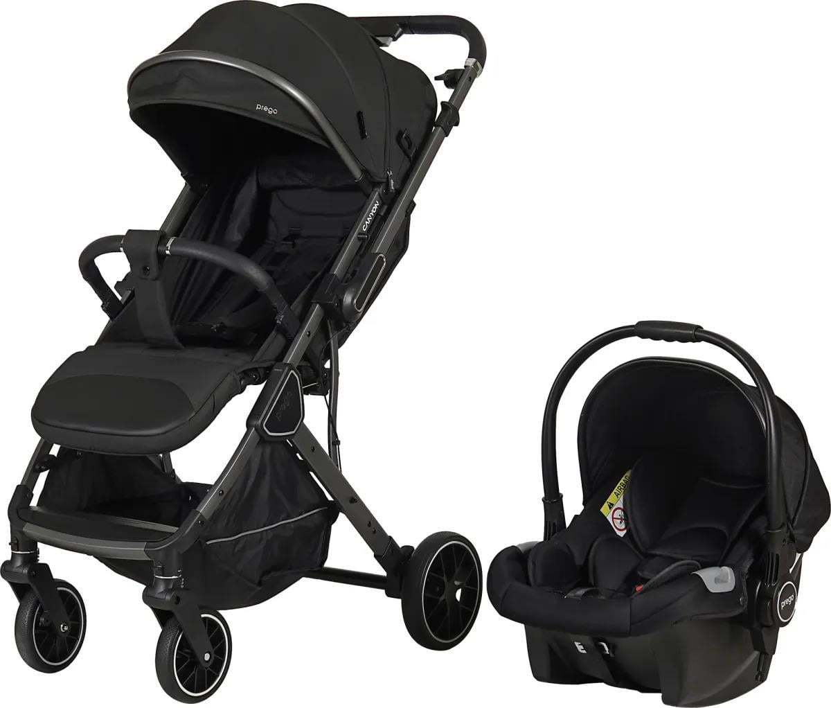 Prego Canyon Travel Bebek Arabası 2430 Siyah