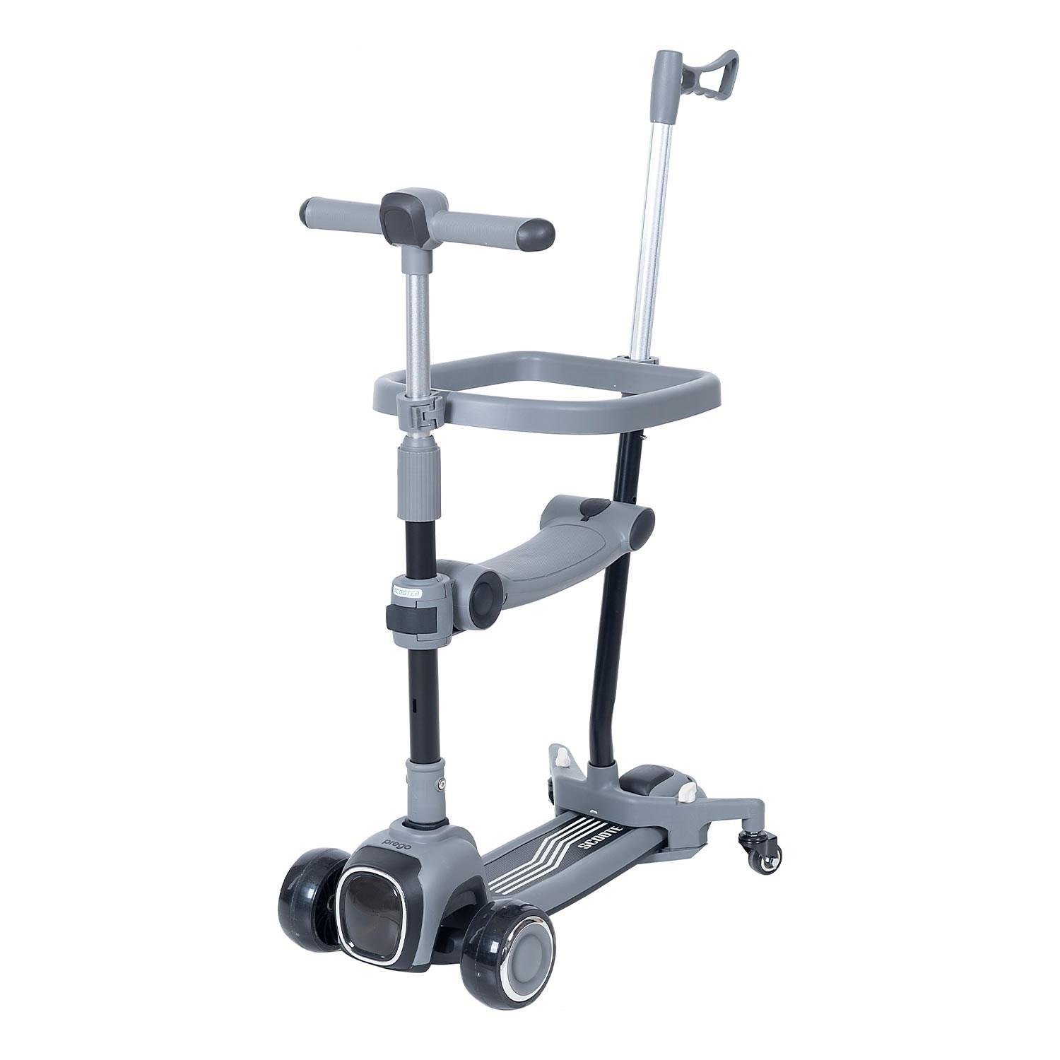 Prego Smile Scooter Pembe K602 Gri