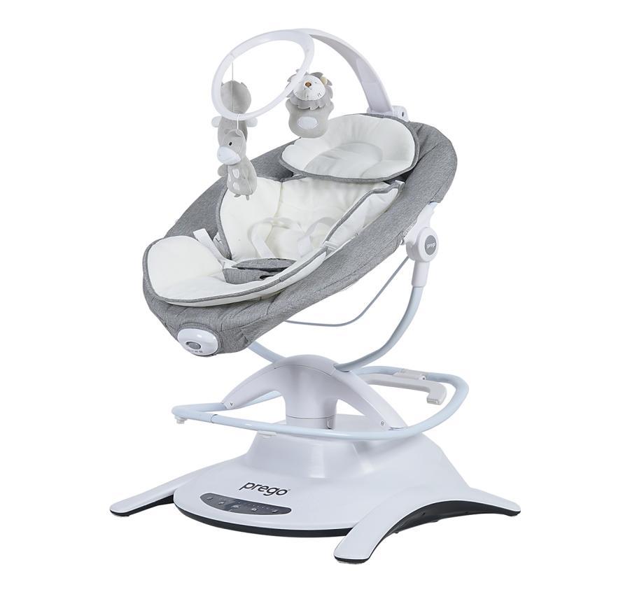 Prego Yummy Anakucağı Elektrikli Beşik Kumandalı 4086 Gri