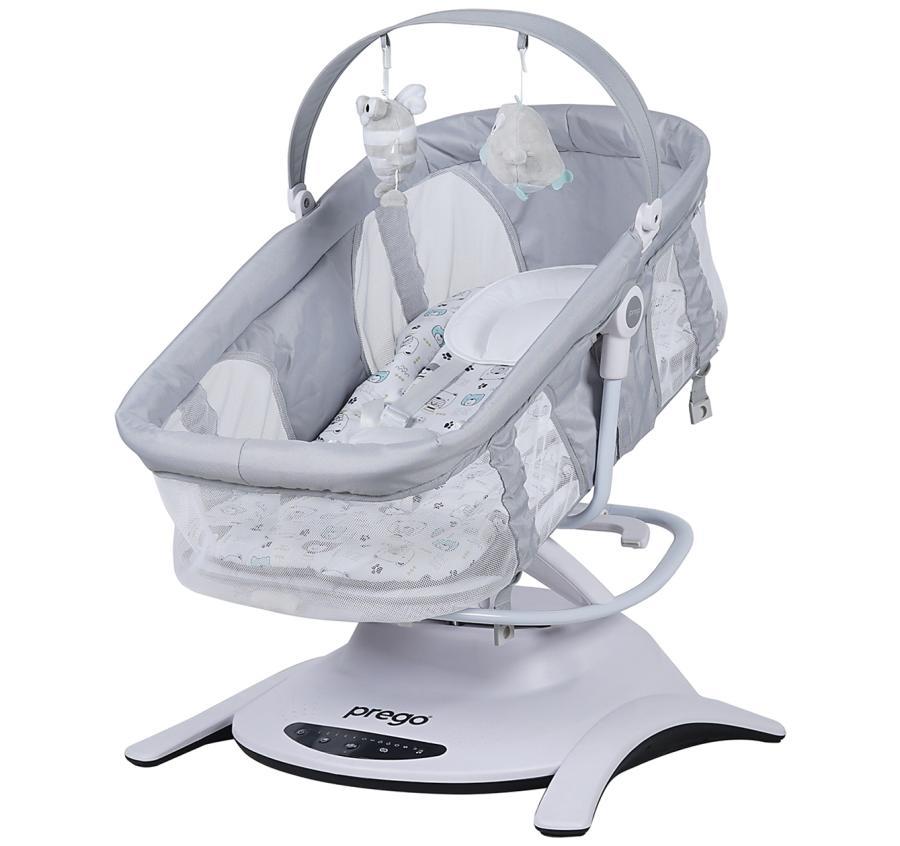 Prego Yummy Portbebeli Elektrikli Beşik Kumandalı 4086 Yeşil