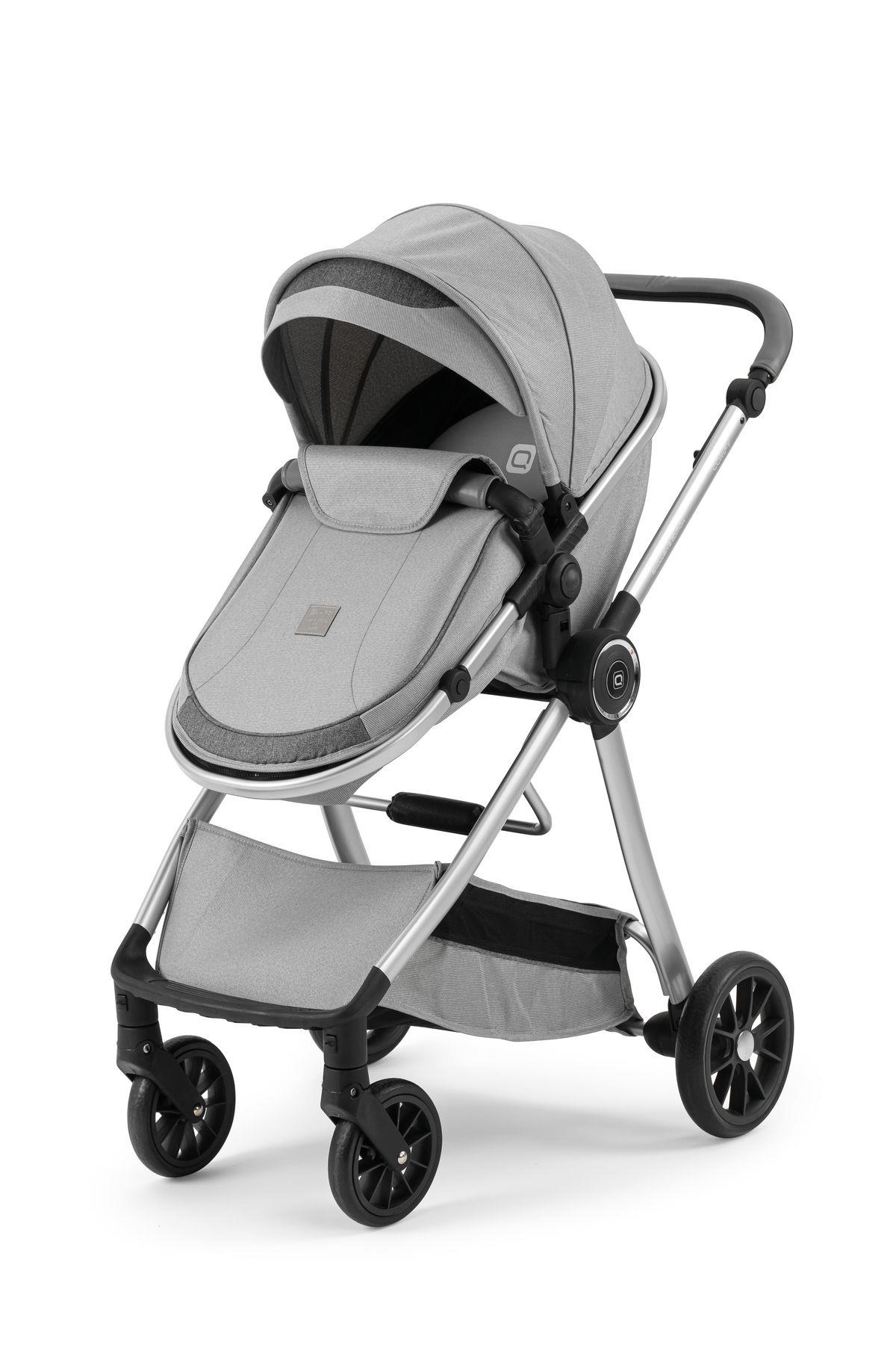Quard Comfy Plus Travel Sistem Bebek Arabası QRD601 Gri 8683781011346