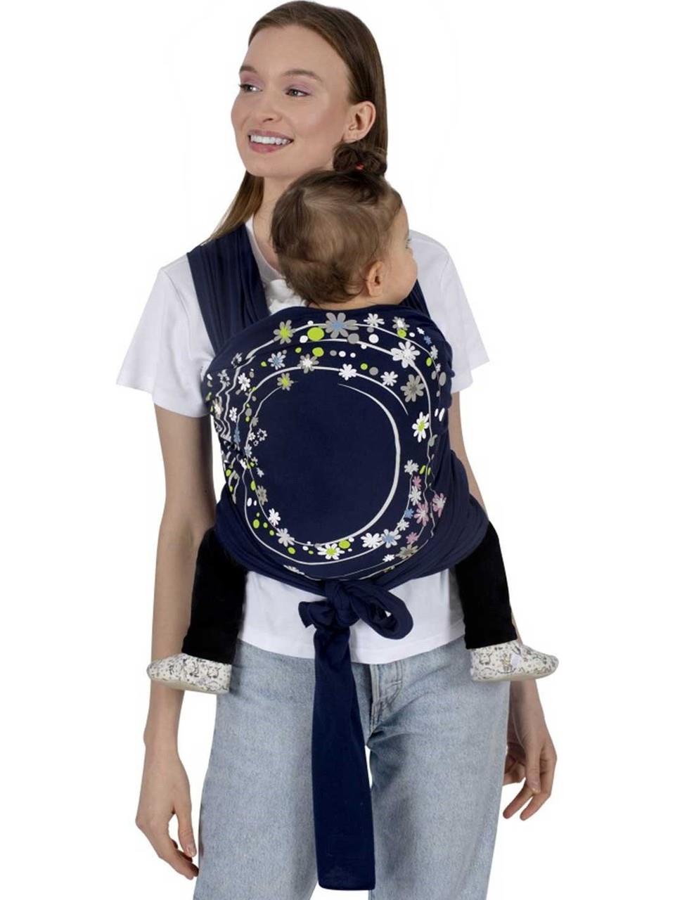 Sevi Bebe Bebek Taşıma Şalı - Lacivert 562-7