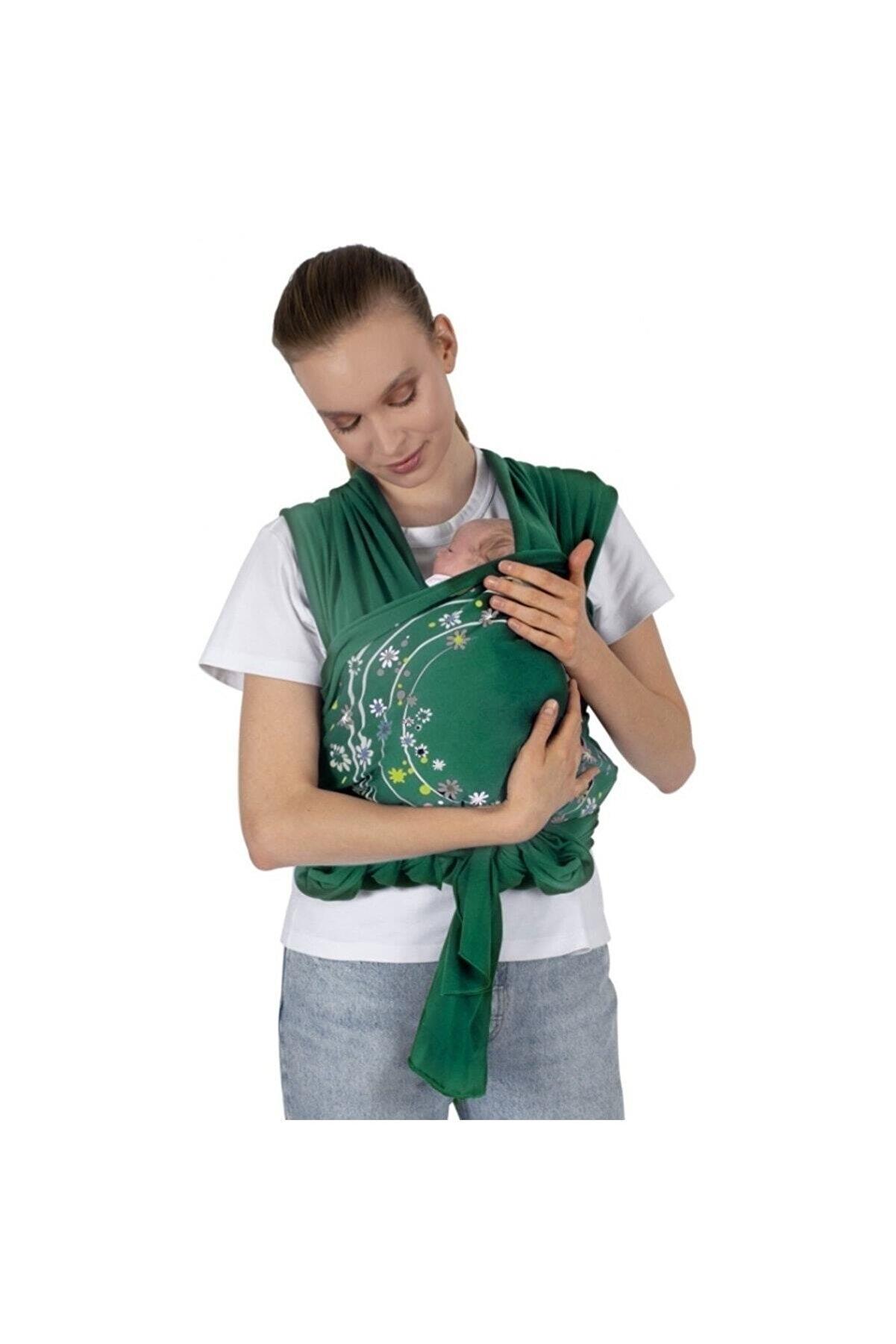 Sevi Bebe Bebek Taşıma Şalı - Turkuaz 562-15